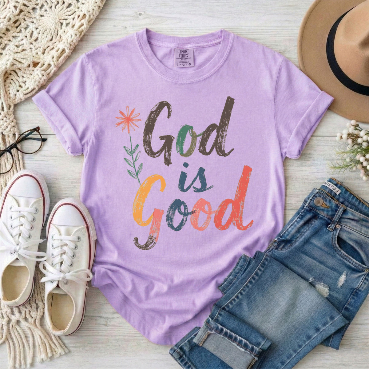 God Is Good Christian T-Shirt