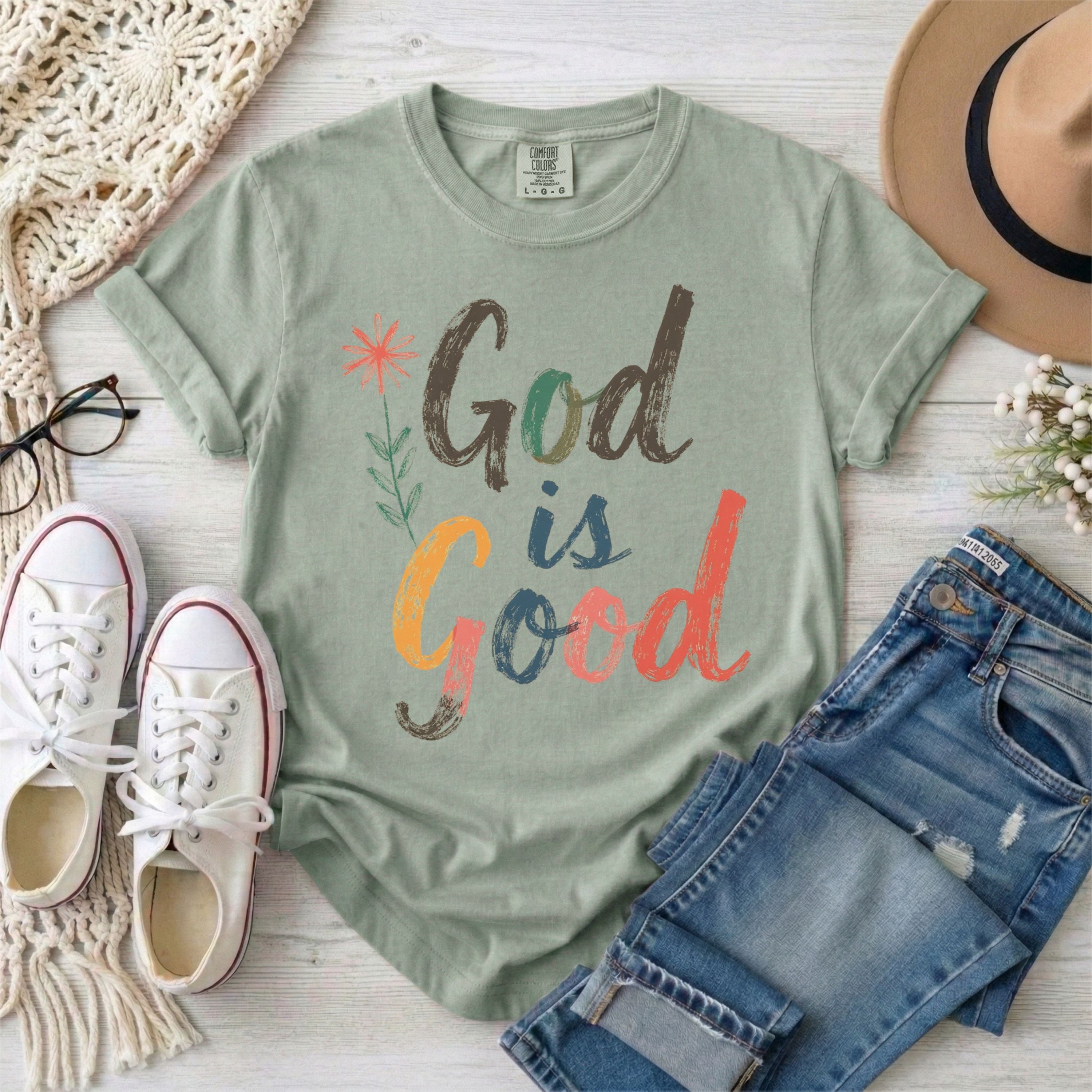 God Is Good Christian T-Shirt