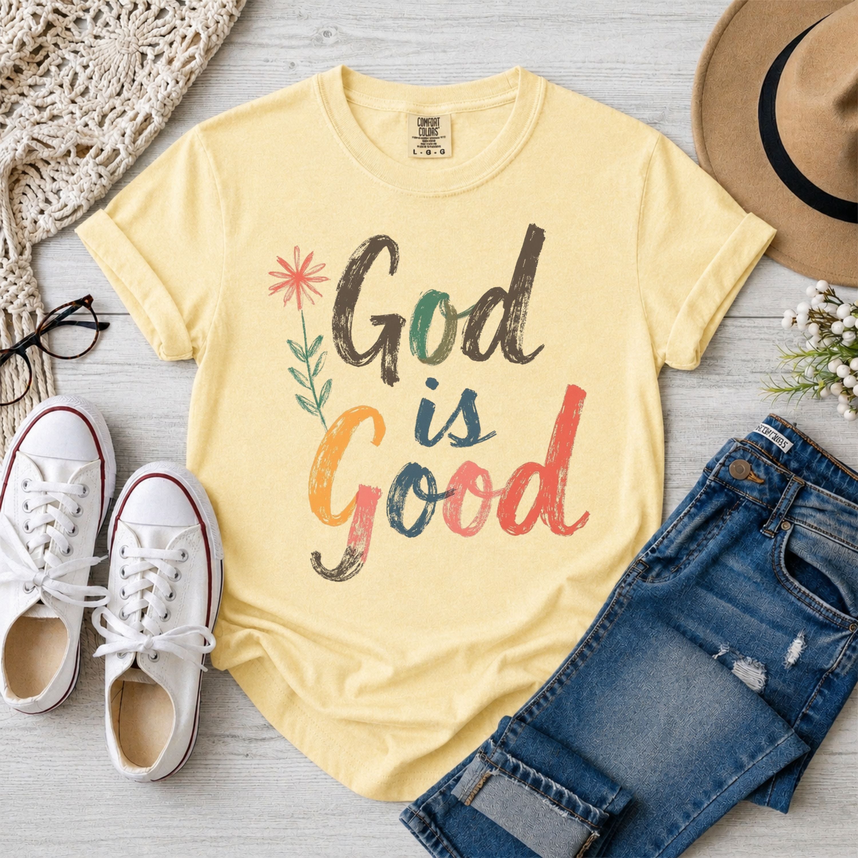 God Is Good Christian T-Shirt