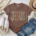 JESUS Faux Patchwork Christian T-Shirt