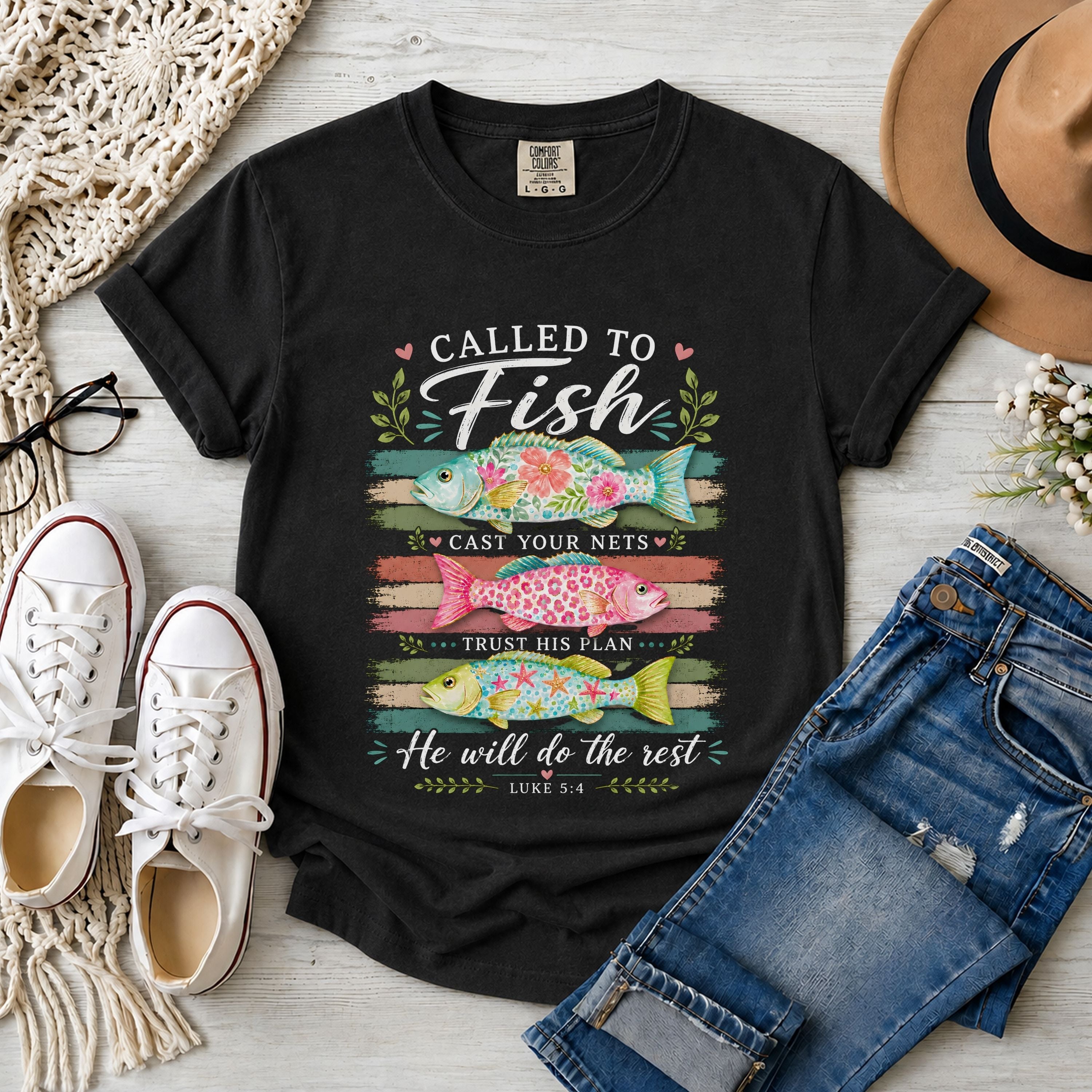 Called to Fish Christian T-Shirt