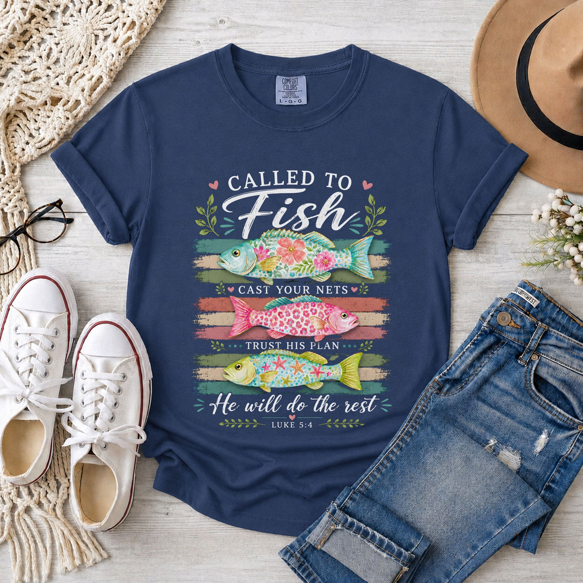Called to Fish Christian T-Shirt