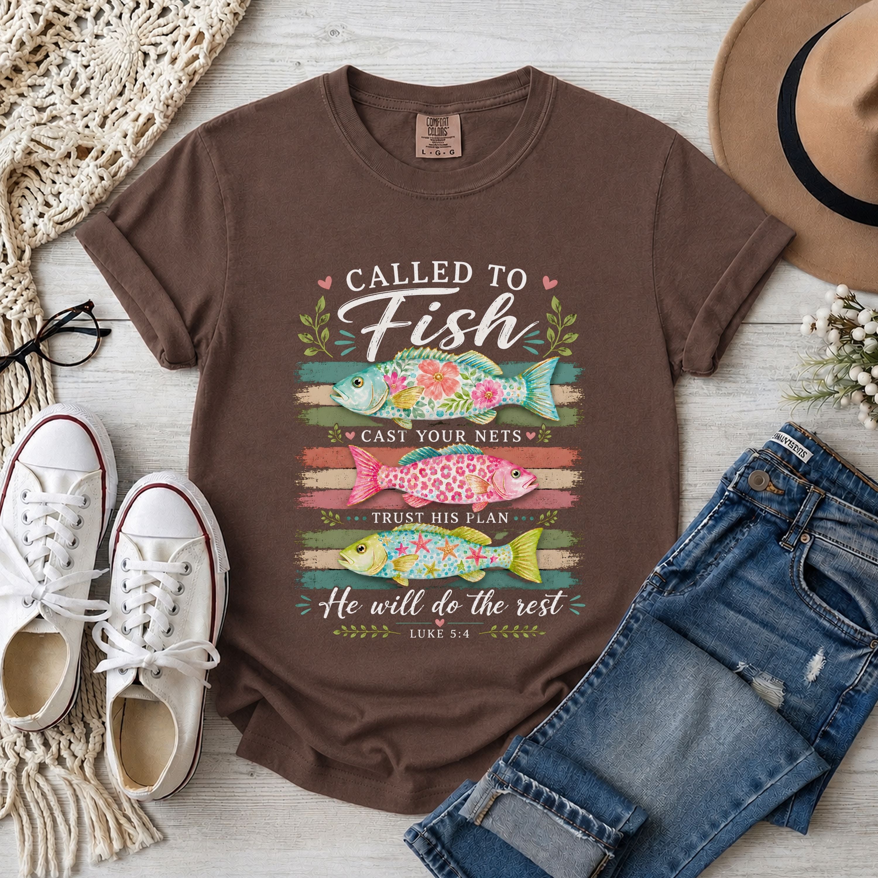 Called to Fish Christian T-Shirt
