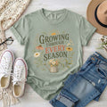 Growing Through Every Season Ecclesiastes 3:1 Christian T-Shirt