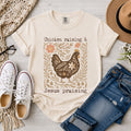 Chicken Raising & Jesus Praising Floral T-Shirt
