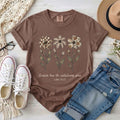Consider How the Wildflowers Grow Christian T-Shirt