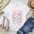 Don't Worry, Pray About Everything, Pink Butterfly T-Shirt